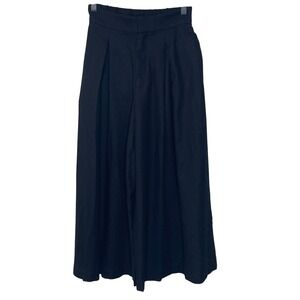 Journal Standard‎ Black  Wide Leg Trousers High Waist Pleated Pants Japandi